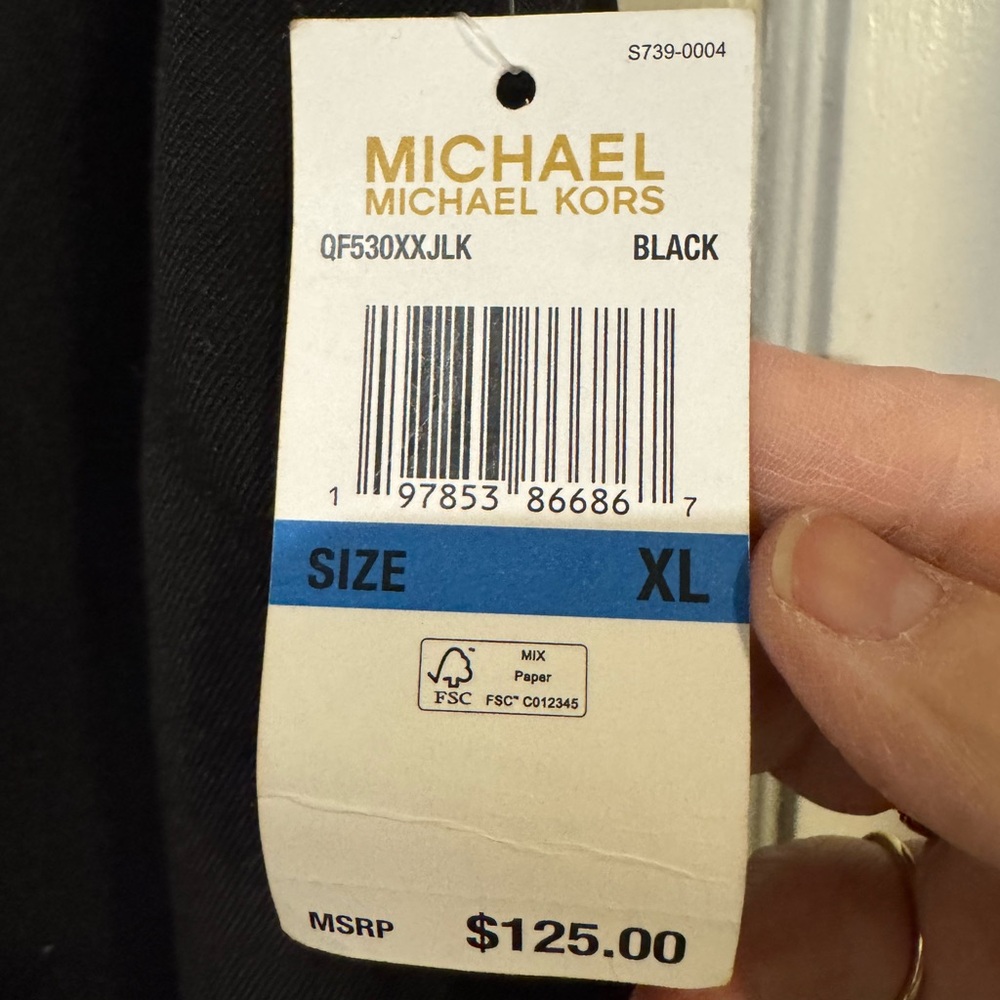 Michael Michael Kors Black Tailored Wide-Leg Pants – Women’s XL – New With Tags - Picture 4 of 6